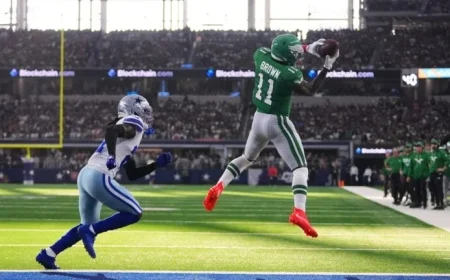 Eagles Set Trade Price for Patriots’ Pursuit of A.J. Brown