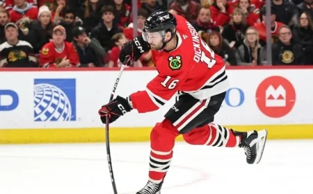 Blackhawks Trade Jason Dickinson, Colton Dach for Oilers’ 2027 First-Round Pick