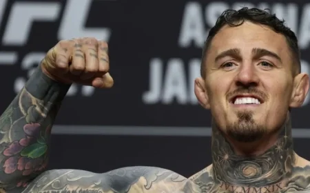 UFC Champ Aspinall Signs Major Deal with Boxing Promoter Hearn