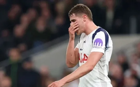 Tottenham Hotspur F.c. as Anfield visit looms after Van de Ven red card