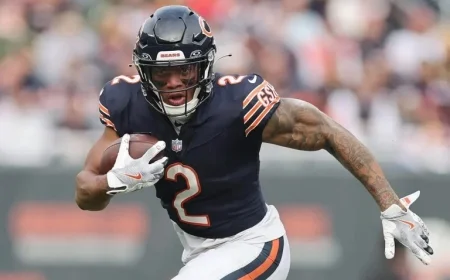 Bears Trade Wide Receiver DJ Moore to Bills: Sources