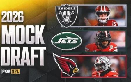 David Bailey Follows Mendoza, Jeremiyah Love Secures Fourth in 2026 NFL Mock Draft