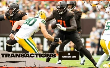 Zaire Franklin and the quiet churn of NFL rosters as Browns, Raiders, and Texans make moves