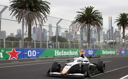 Ugo Ugochukwu Tops Opening Practice as F3 Drivers Hit Albert Park