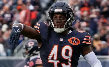 Bears to Release Linebacker Tremaine Edmunds