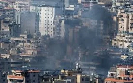 Beirut suburb hit as Israel strikes expand and Trump signals no time limits on Iran war