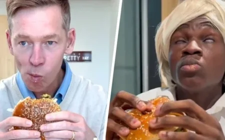 McDonald’s CEO Criticized for Small Bite of New Big Arch Burger Video