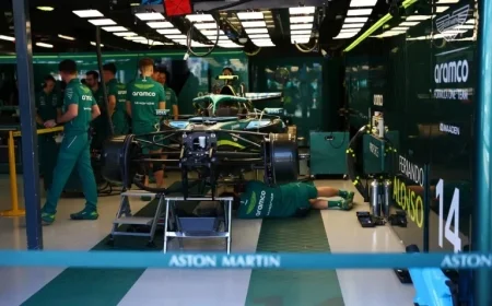 Aston Martin Struggles Persist with Minimal Running in FP1