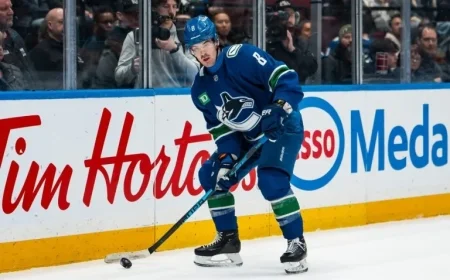 Canucks Trade Conor Garland to Blue Jackets for Two Draft Picks