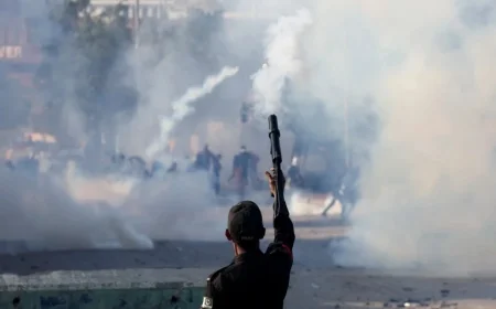 Lahore watches as Pakistan’s protests turn deadly, and the line between mourning and riot blurs