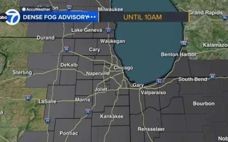 Chicago Weather: Dense Fog Locks In, Severe Storm Chances Build Into Friday