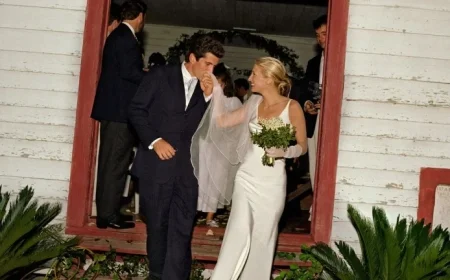Carolyn Bessette-Kennedy’s Wedding Dress: The Iconic Bias-Cut Bridal Trend