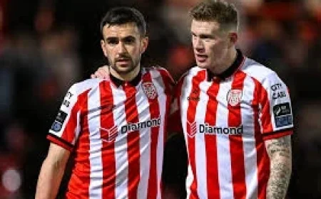 Shamrock Rovers Vs Derry City: Captain Michael Duffy Calls Tallaght Trip ‘A Relief’
