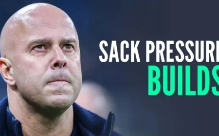 Stephen Warnock: Arne Slot faces a defining period as sack pressure builds