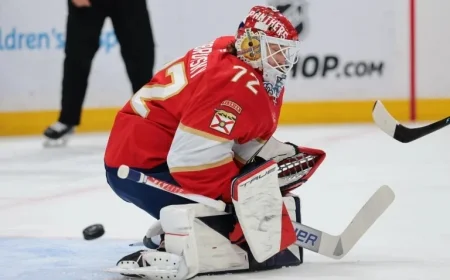 Bobrovsky to Back Up Tarasov as Panthers Protect Pending UFAs Ahead of Deadline