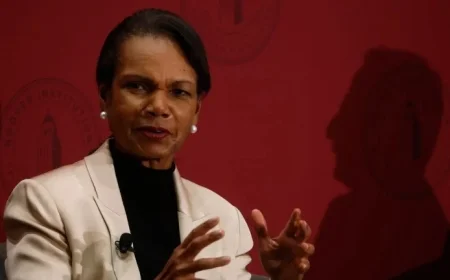 Condoleezza Rice and the Weight of “Take Care”: A Former Secretary’s Call in a New Iran Fight