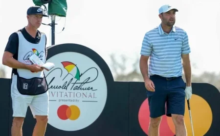 Arnold Palmer Invitational Leaderboard as Round 2 tee times set the pace on March 6 (ET)