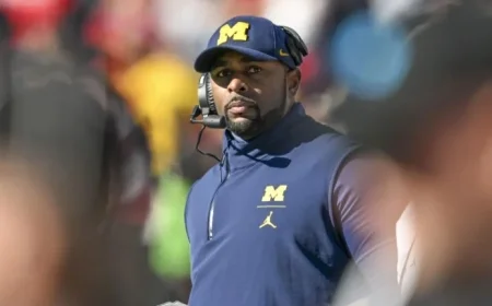 Sherrone Moore Pleads Guilty to Two Misdemeanors, Resolving Criminal Case