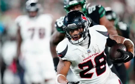 Texans Officially Part Ways with RB Joe Mixon