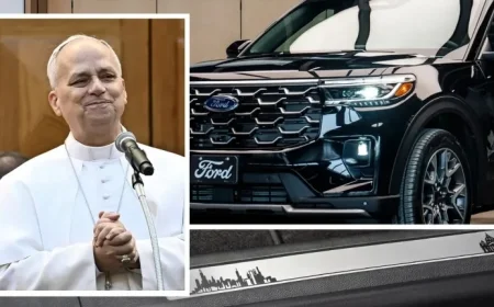 Discover Ford’s Secret SUV Built for Pope Leo in Chicago