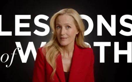 Gillian Anderson on Ageism as International Women’s Day Approaches