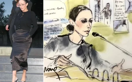 Bianca Censori Arrives Fully Clothed at LA Court