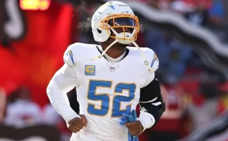 Khalil Mack’s 2026 decision: 5.5 sacks, one more year, and a free-agency market that won’t wait