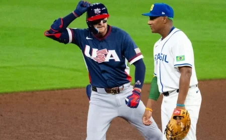 Brice Turang’s Powerful Swing Secures U.S. Dominant 7–1 Lead