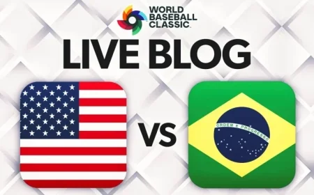 World Baseball Classic Scores as Judge Crushes Two-Run Homer to Give U.S. Early Lead