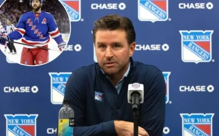 Chris Drury Clarifies Rangers’ Retool 2.0 Strategy at Trade Deadline