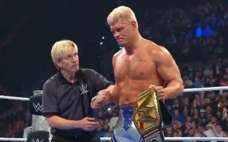 Cody Rhodes Claims WWE Championship with Jacob Fatu’s Assistance