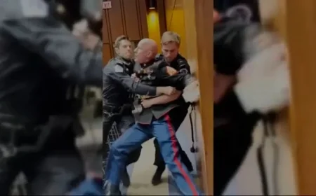 Brian Mcginnis Marine: 3 fault lines exposed after a Senate hearing protest turns into arrests and a political backlash
