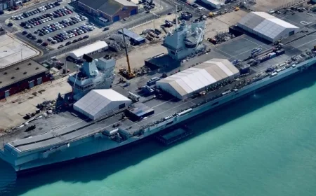 Hms Prince Of Wales on five days’ notice reveals UK carrier force stretched by escort shortfall