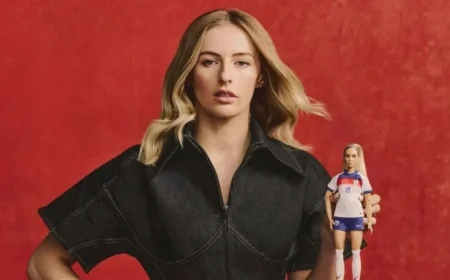 Chloe Kelly honoured with special edition Barbie ahead of International Women’s Day