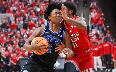 Watch BYU Basketball Clash with No. 10 Texas Tech: Viewing Guide