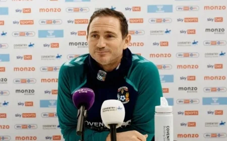 Bristol City Vs Coventry: Lampard warns of backlash — five stats that reshape the tie