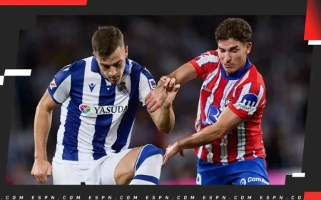 Atlético Madrid – Real Sociedad as the Metropolitano hosts a key LaLiga test