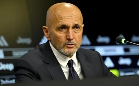 Juventus – Pisa: Spalletti faces the room as the Allianz Stadium lights come on