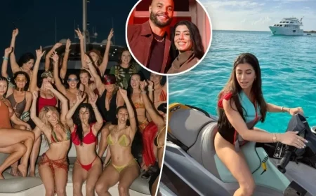 Dak Prescott and the wedding countdown: a bachelorette yacht, a bridal shower dress, and the private life in public view