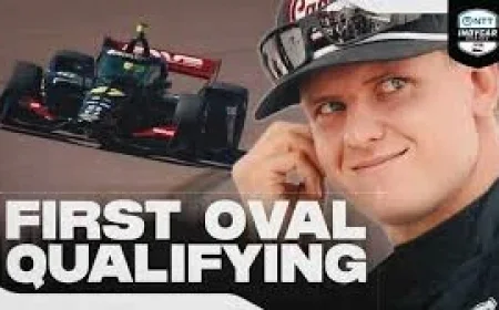 Mick Schumacher and the inflection point of first-ever oval qualifying