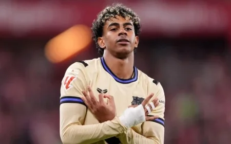 Lamine Yamal fires Barcelona in front at San Mames — an 18-year-old steering a title push