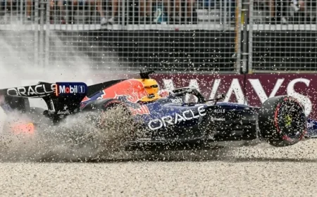 Max Verstappen Reveals Cause of Unprecedented Q1 Crash in Australia