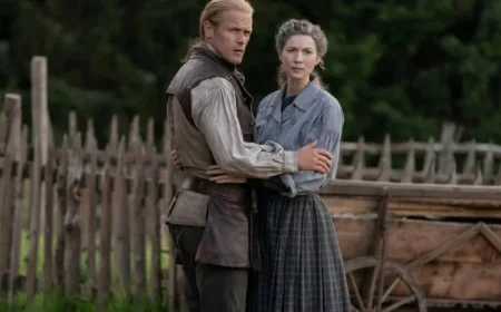 Caitriona Balfe and Sam Heughan Shine in Final Season Premiere