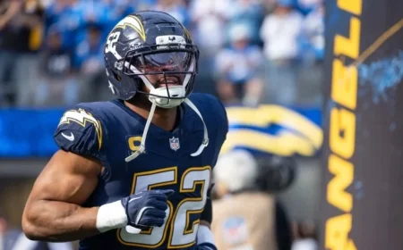 Khalil Mack Re-signs with Chargers on One-Year Contract