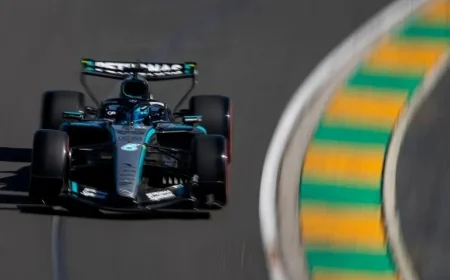 Russell Guides Mercedes to Australian GP Pole with Impressive Margin