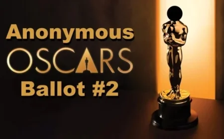 Second Anonymous 2026 Oscar Ballot Revealed