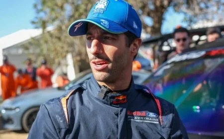 Daniel Ricciardo at centre of Red Bull Ford crossover as private drive links Supercars and F1