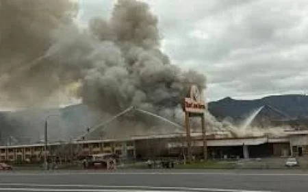 Hotel Fire Rips Through Red Lion in Kelso, Guests and Staff Evacuated