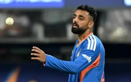 Live Cricket Scores as Varun’s Form Forces a Mid-Tournament Reckoning