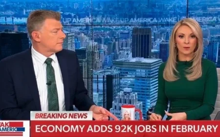 Newsmax Host Clarifies Colleague’s Jobs Report Remark